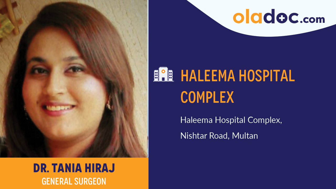  Practice location of Dr. Tania Hiraj